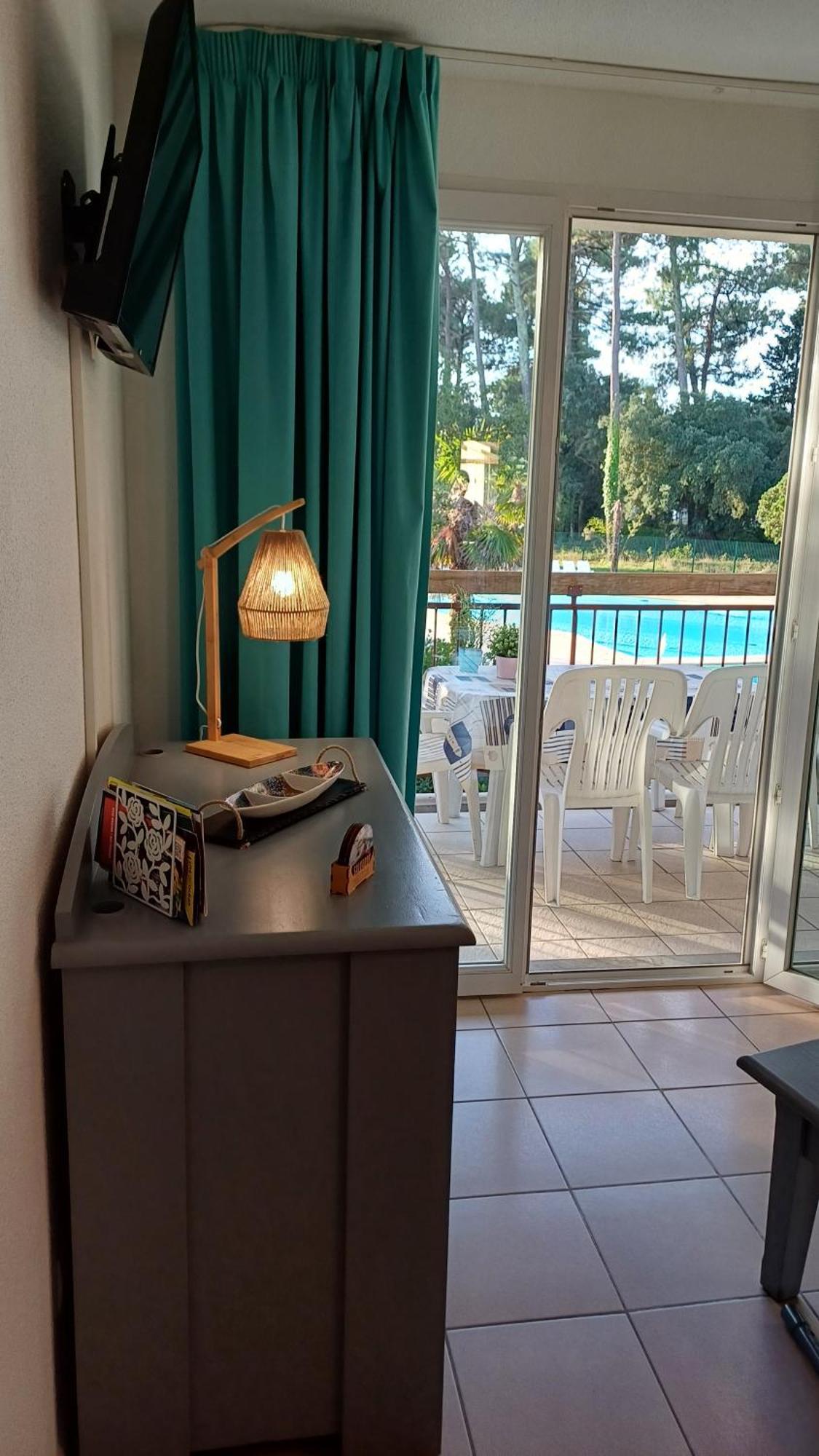 T2 Turquoise Ondres Plage Avec Piscine Et Tennis Eksteriør bilde